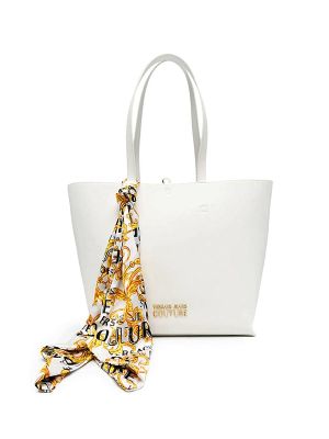 Versace Jeans Couture Plaque-Logo Tote Bag
