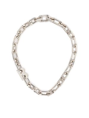 Balenciaga Logo Chain Link Necklace