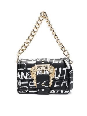 Versace Jeans Couture Logo-Print Foldover Bag