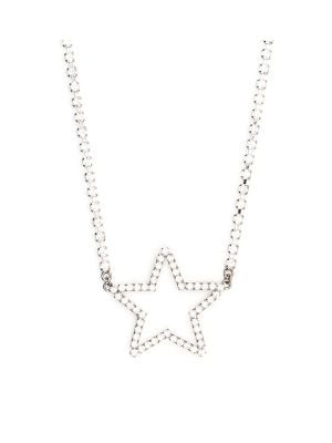Crystal Embellished Star Necklace