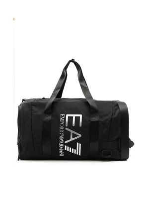 Ea7 Emporio Armani Logo-Print Zipped Holdall