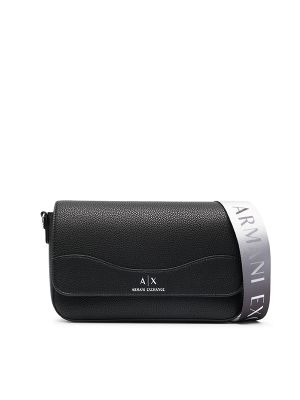 Armani Exchange Embossed-Logo Crossbody Bag