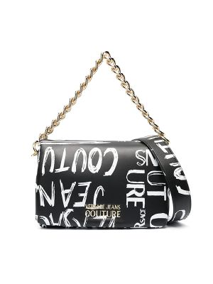 Versace Jeans Couture Logo-Print Shoulder Bag