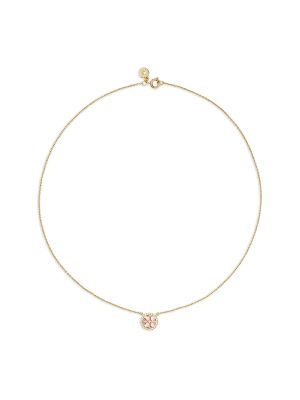 Tory Burch Miller pavé pendant necklace