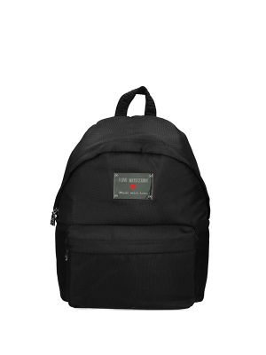 Love Moschino Logo-Plaque Backpack