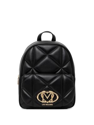Love Moschino Quilted Logo-Detail Backpack