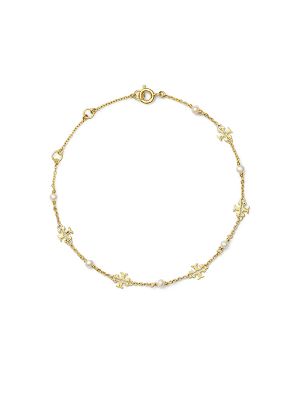 Tory Burch Kira pearl-chain bracelet