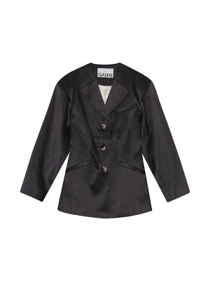 Ganni Single-Breasted Blazer