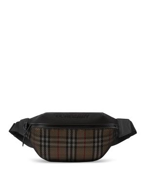 Burberry Sonny Check-Print Belt Bag