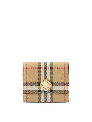 Burberry Check Folding Wallet