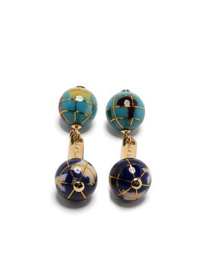 Paul Smith Globe Contrasting Cufflinks