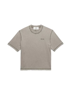 Ami Paris Logo-Embroidered Cotton T-Shirt
