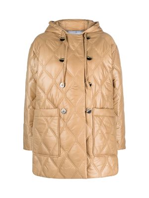 Ganni Quilted Hooded Jacket