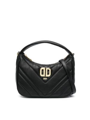 DKNY Delphine Logo-Plaque Quilted Tote Bag