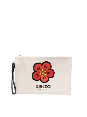 Kenzo Boke Flower Motif Clutch