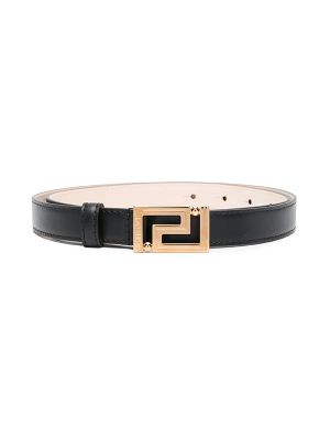 Versace Greca Goddess Leather Belt