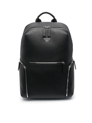 Emporio Armani Logo-Embossed Zip-Fastening Backpack