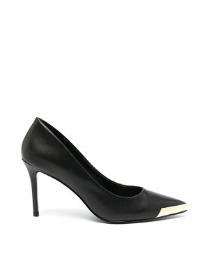 Versace Jeans Couture Metal-Toe 85mm Leather Pumps