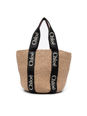 Chloe Large Woody Tote Bag