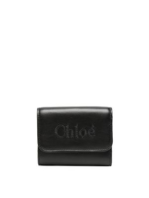 Chloe Sense Tri-Fold Leather Wallet