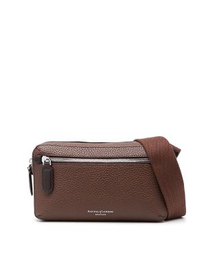 Aspinal Of London Reporter Compact Leather Crossbody Bag