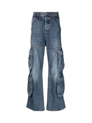 Diesel D-Sire 0NLAX Straight-Leg Jeans