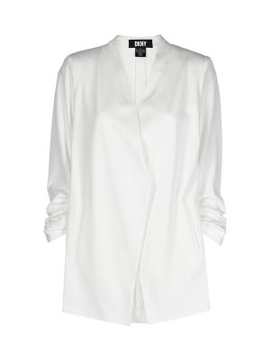 DKNY V-Neck Long-Sleeve Blazer