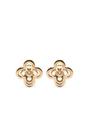 Tory Burch Kira Clover stacked stud earrings