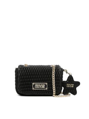 Versace Jeans Couture Faux-Leather Quilted Shoulder Bag
