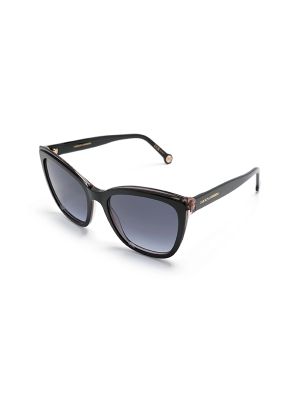 Carolina Herrera Logo-Print Cat-Eye Frame Sunglasses