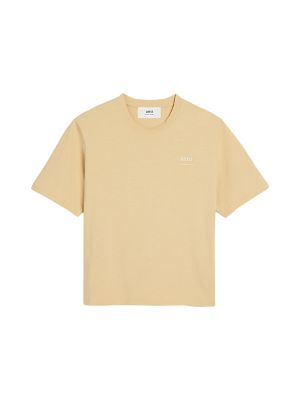 Ami Paris Logo-Print Cotton T-Shirt