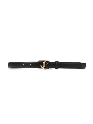 Jimmy Choo JC Buckle Leather Belt