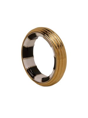 Ami Paris Lineami Ribbed Ring