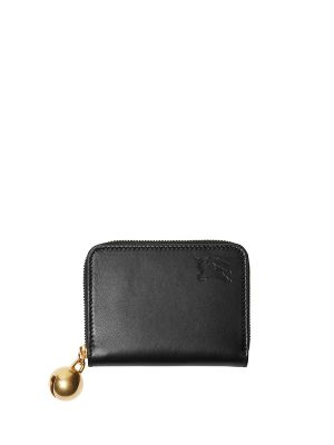 Burberry EKD Bell-Charm Leather Wallet
