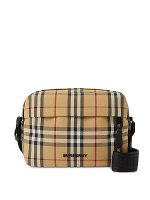 Burberry Check-Pattern Shoulder Bag