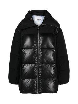 Ganni Hooded Padded Jacket