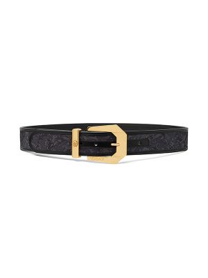 Versace La Medusa Leather Belt