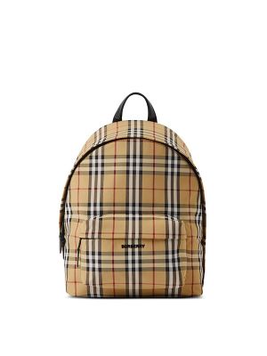 Burberry Jett Vintage-Check Backpack
