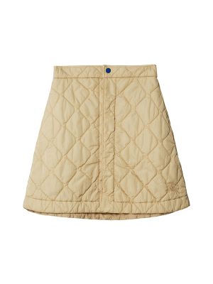 Burberry Diamond-Quilted Miniskirt