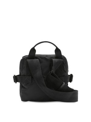 Burberry Check-Pattern Zipped Messenger Bag