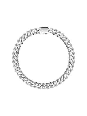 Nialaya Cuban-Link Choker Necklace