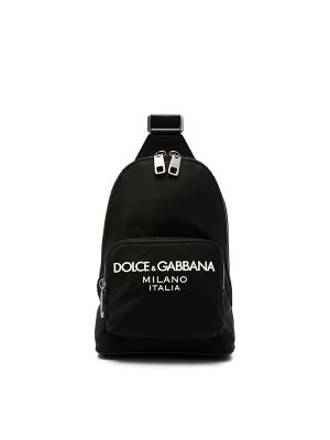 Dolce & Gabbana Logo-Appliqué Zipped Backpack