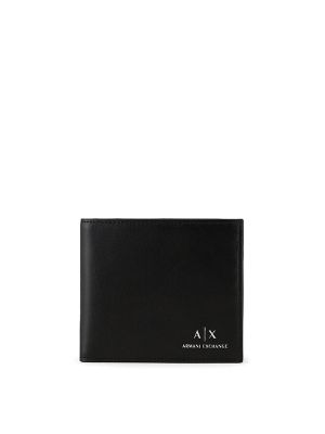 Armani Exchange Logo-Print Bifold Wallet