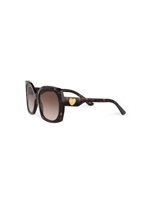 Dolce & Gabbana Re-Edition Shield Frame Sunglasses