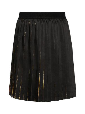 Versace Jeans Couture Watercolour Couture-Print Pleated Miniskirt