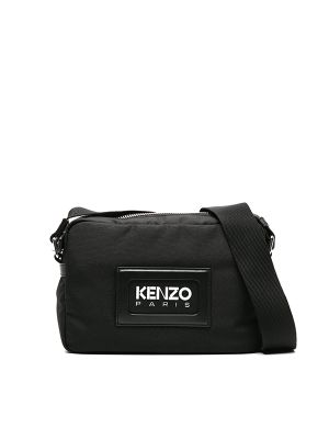 Kenzo Logo-Embossed Messenger Bag