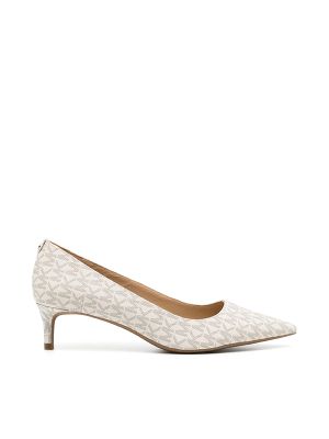 Michael Kors Alina 50mm Canvas Pumps