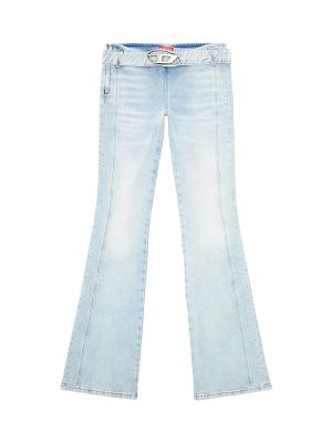 Diesel D-Ebbey Belted Flared Jeans