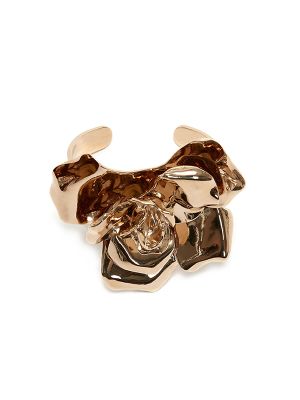 Flower Motif Open Bangle