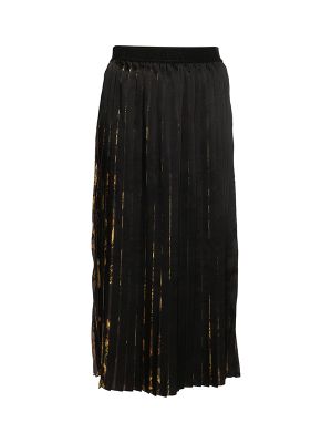 Versace Jeans Couture Watercolour Couture Pleated Midi Skirt